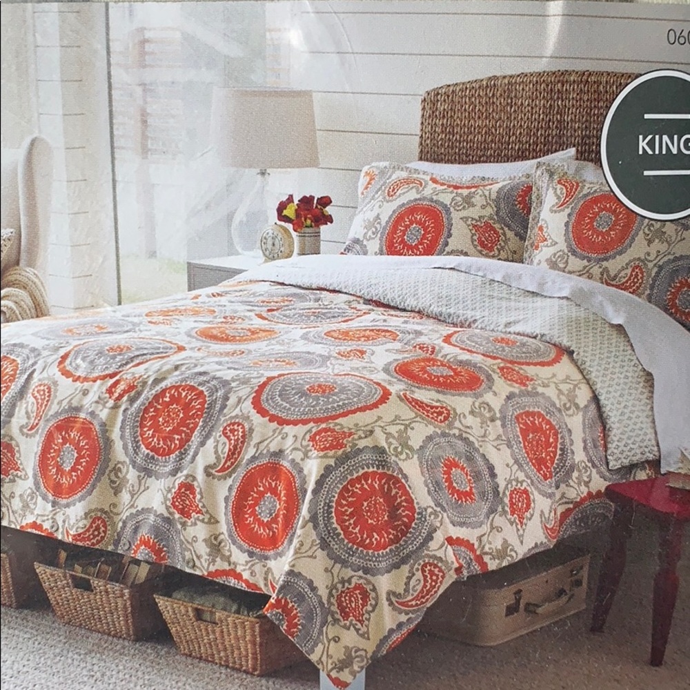 Threshold 3 Piece Duvet Cover Set